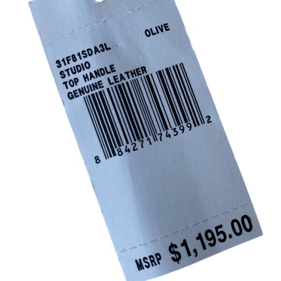 Very Rare Michael Kors Studio Top Handle Bag Italy - Picture 15 of 15